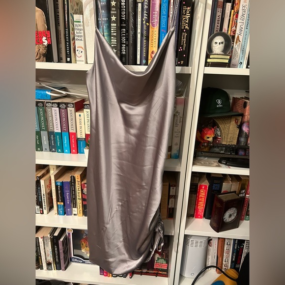 Forever 21 Silver Slip Dress - Picture 1 of 3